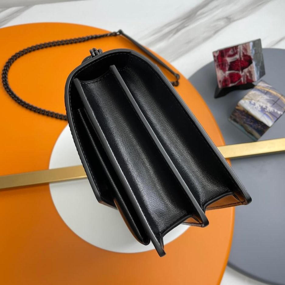 YSL sunset medium leather shoulder bag