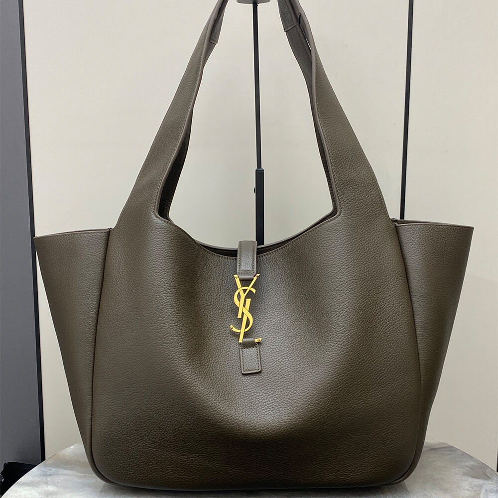 YSL LE 5 A 7 BEA IN GRAINED LEATHER