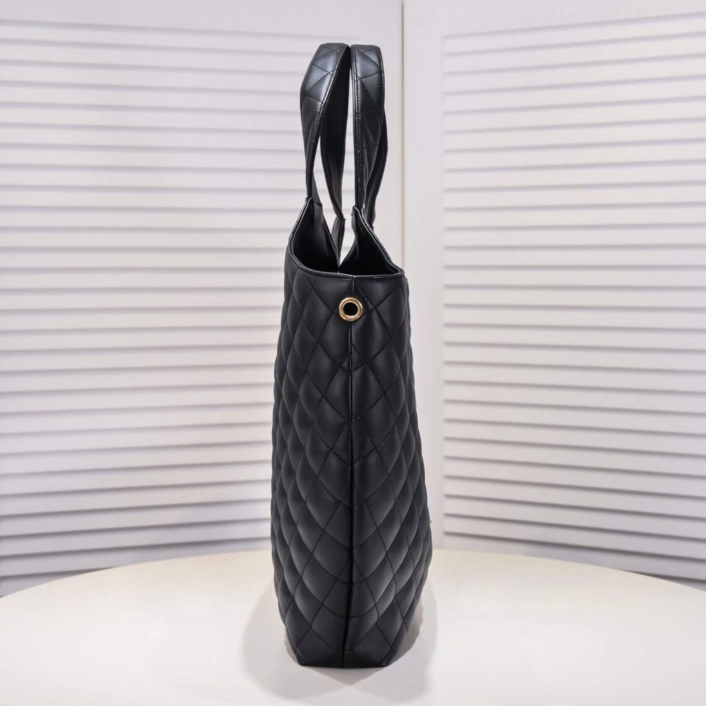 YSL Icare quilted lambskin oversized shopping bag(High-end grade)