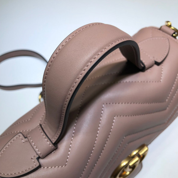 G*u*i gg marmont small top handle bag