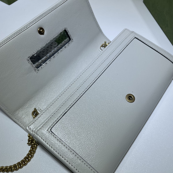 G*u*i diana chain wallet with bamboo
