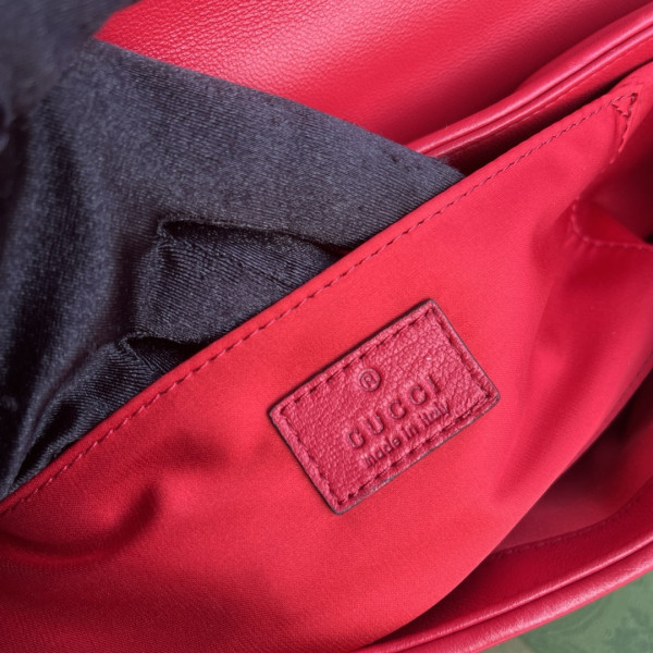 G*u*i horsebit chain big shoulder bag