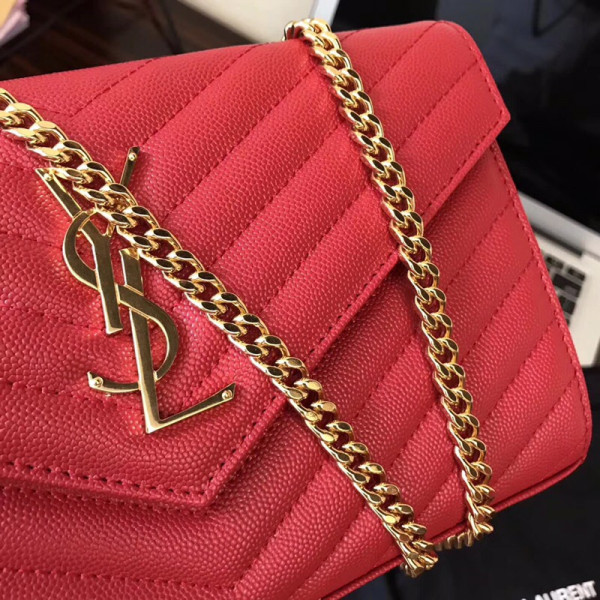 Y*L cassandre matelassÉ chain wallet