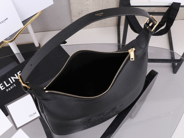 celin* heloise cuir triomphe bag in S*pple calfskin