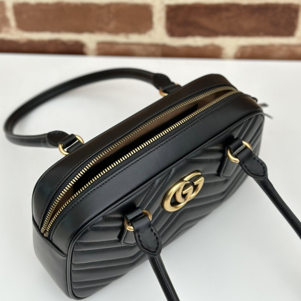 G*u*i marmont small top handle bag