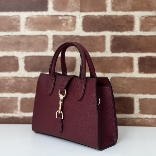 G*u*i small tote bag with hook closure